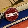 Microbiology blood agar plate pin